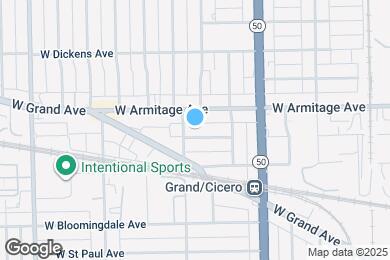 Map image of the property - 4872 W Homer St