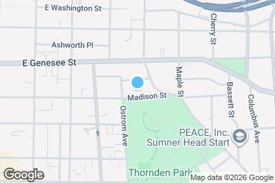 Map image of the property - 1209 Madison St