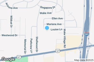 Map image of the property - 1030 Louise Ln