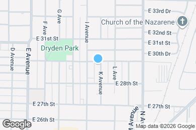 Map image of the property - 2920 K Ave