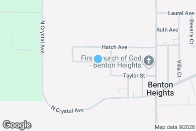 Map image of the property - 1968 Taube Ave