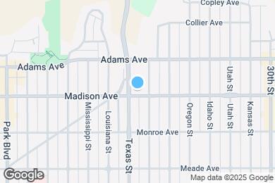 Map image of the property - 2420 Madison Ave