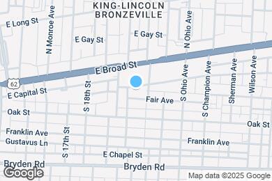 Map image of the property - 1021 Madison Ave