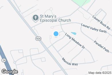 Map image of the property - 105 Long Meadow Ct