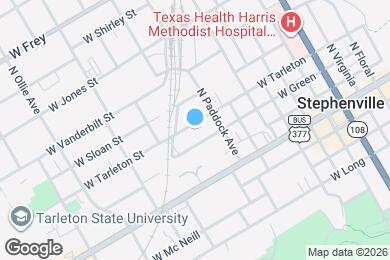 Map image of the property - 786 W Tarleton St