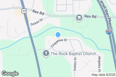 Map image of the property - 3086 Chippewa Dr