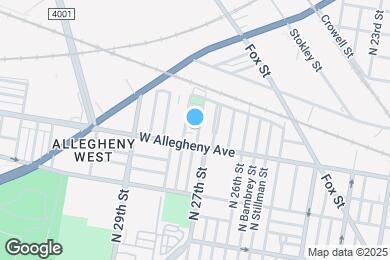 Map image of the property - 3214 N Etting St