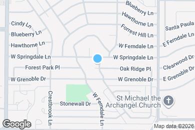 Map image of the property - 502 Oak Ridge Pl