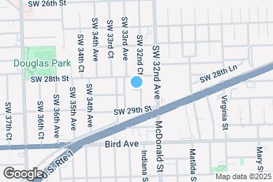 Map image of the property - 2840 SW 32nd Ct