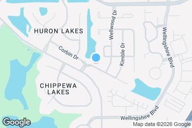 Map image of the property - 2820 Dawnlake Dr