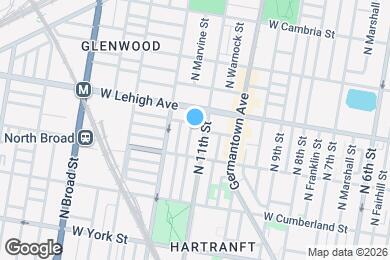 Map image of the property - 2637 N Jessup St