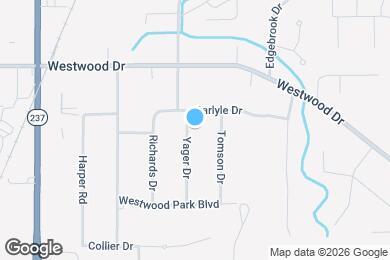 Map image of the property - 13187 Yager Dr