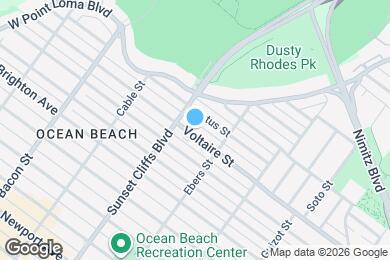 Map image of the property - 4764 Voltaire St