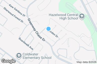 Map image of the property - 1246 Borden Dr