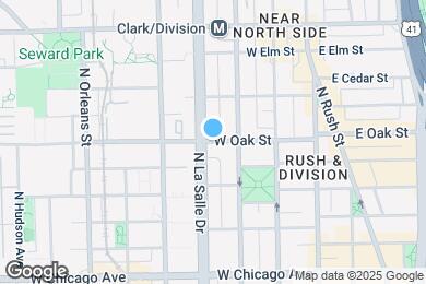 Map image of the property - 125 W Oak St