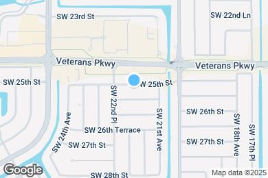 Map image of the property - 2122 SW 25th St