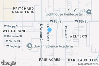 Map image of the property - 871 S Eleanor Ave