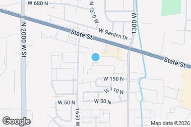 Map image of the property - 1544 W 250 N