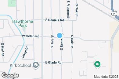 Map image of the property - 61 E Helen Rd