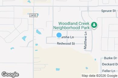 Map image of the property - 2625 Marsha Ln