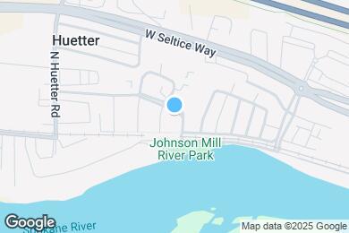 Map image of the property - 4554 W Riverway Pl