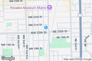 Map image of the property - 2000 N Miami Ave
