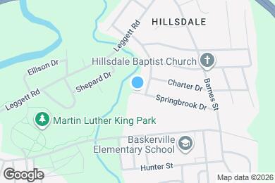 Map image of the property - 1424 Springbrook Dr