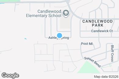 Map image of the property - 6122 Ashley Spring