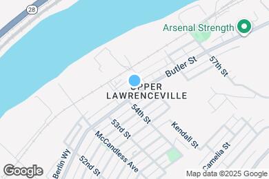 Map image of the property - 5419 Butler St