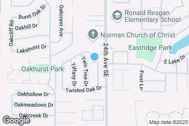 Map image of the property - 1812 23rd Ave SE