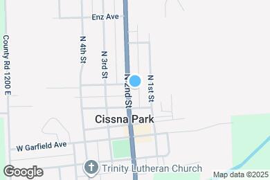 Map image of the property - 313 N 2nd St