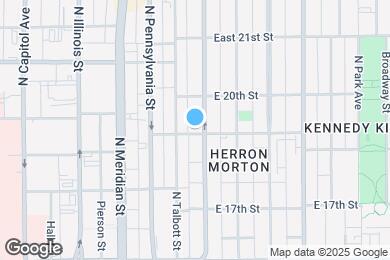 Map image of the property - 140 E 19th St