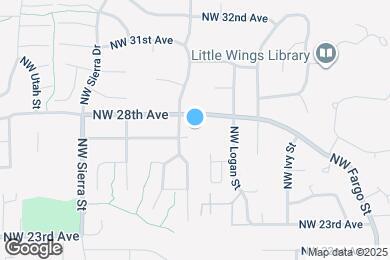 Map image of the property - 2710 NW Norwood St