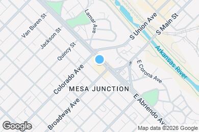 Map image of the property - 111 Broadway Ave