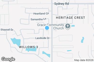 Map image of the property - 2017 Rudder Dr