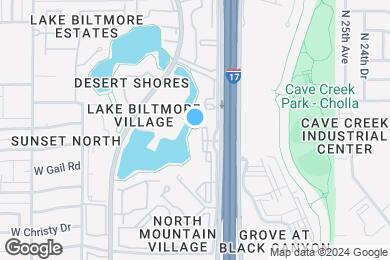 Map image of the property - Biltmore on the Lake