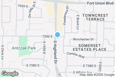 Map image of the property - 2004 E 7205 S