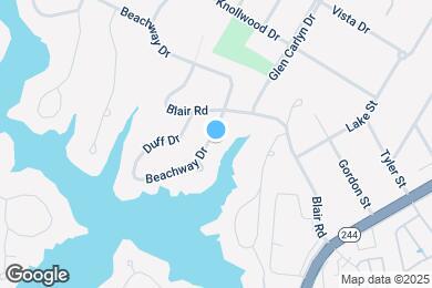 Map image of the property - 6120 Beachway Dr