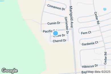 Map image of the property - 1319 Clove Dr