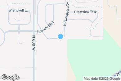 Map image of the property - 5805 W Deerview Bend