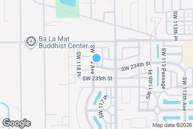 Map image of the property - 23391 SW 118 Ave