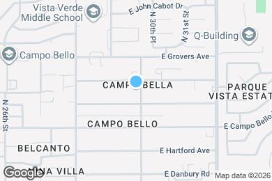 Map image of the property - 17650 N 30th St