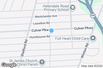 Map image of the property - 418 Hurstbourne Rd