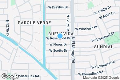 Map image of the property - 12337 W Rosewood Dr