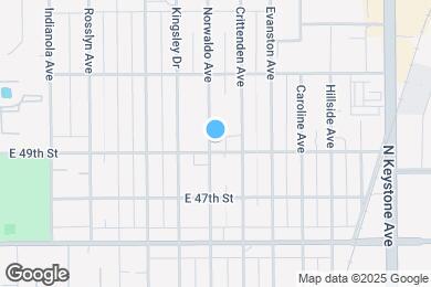 Map image of the property - 4905 Norwaldo Ave