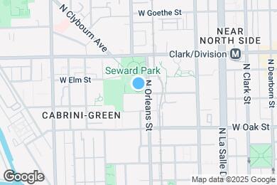 Map image of the property - 338 W Hill St