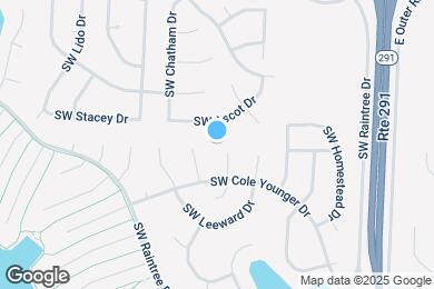 Map image of the property - 4050 SW La Harve Dr