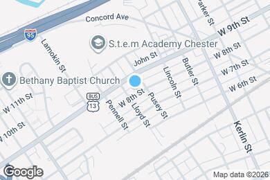 Map image of the property - 1018 W 8th St