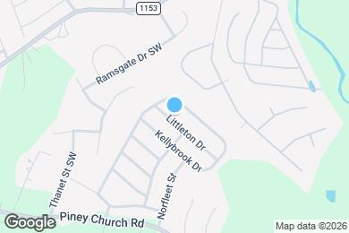 Map image of the property - 827 Littleton Dr