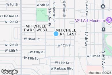 Map image of the property - 528 W Howe St